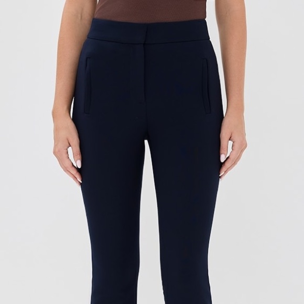 Veronica Beard Navy Women's Cropped Pants